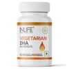 Inlife Plant Based Vegan Omega 3 Dha Supplement Algal Oil 400 Mg - 60 Vegetarian Capsules