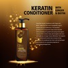 Qraa Men Keratin Conditioner With Ginger And Biotin For Dry And Damaged Hair - 200 Ml