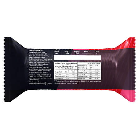 Taste Good Protein Biscuits | Almond Flavour | 22% Plant & Milk Protein | 10x75gm