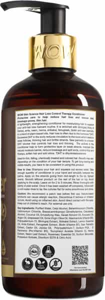 Wow Skin Science Hair Loss Control Therapy Conditioner 300 Ml