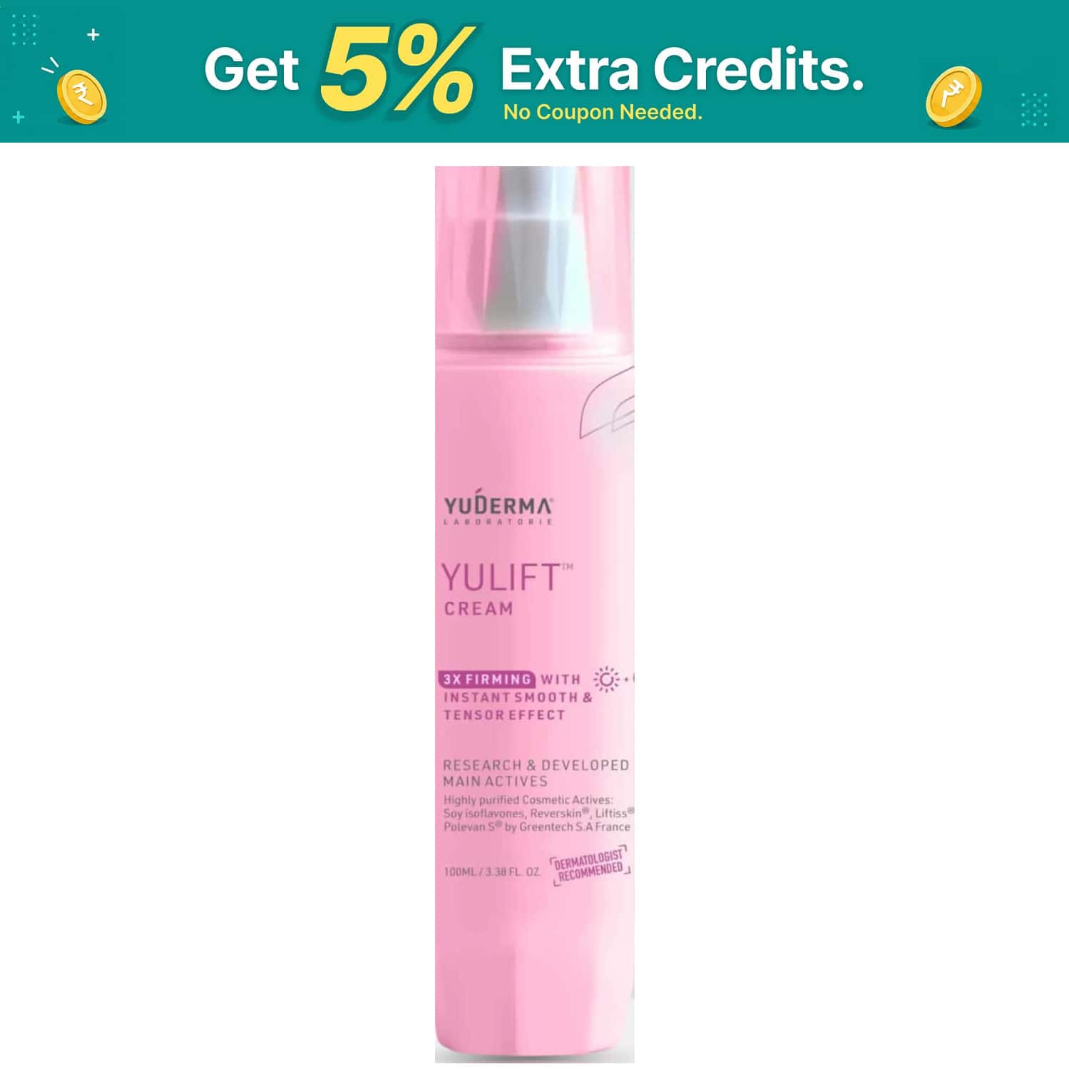 Yuderma Yulift 3x Firming With Instant Smooth & Tensor Effect Cream | 100 Ml