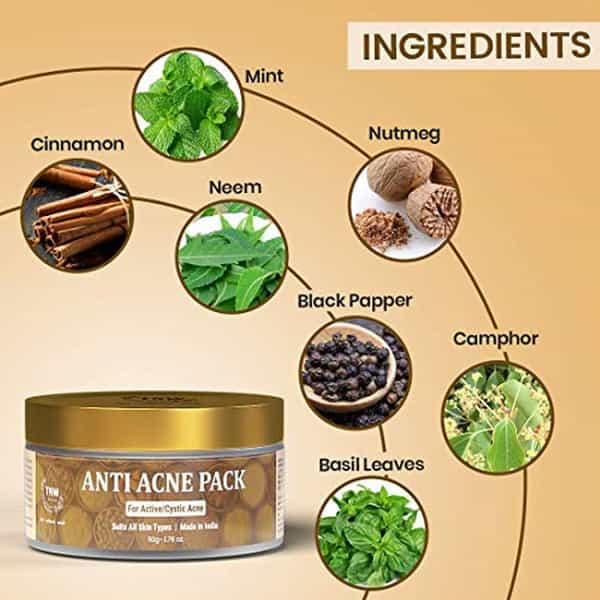 Tnw- Anti Acne Face Pack & Rose Water Toner