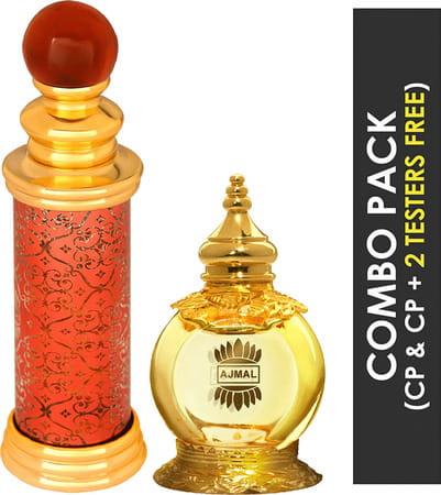 Ajmal Classic Oud Cp Oil Oudh 10ml For Unisex And Mukhallat Al Wafa Cp Attar 12ml For Unisex