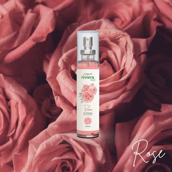 Involve Riviera Mist - Rose : Water Based Spray Air Perfume For Car / Car Air Freshener - Irm02