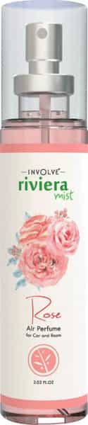 Involve Riviera Mist - Rose : Water Based Spray Air Perfume For Car / Car Air Freshener - Irm02