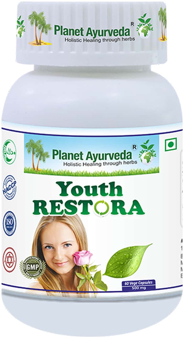 Planet Ayurveda Youth Restora Capsules - 60 Capsules