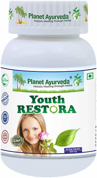 Planet Ayurveda Youth Restora Capsules - 60 Capsules