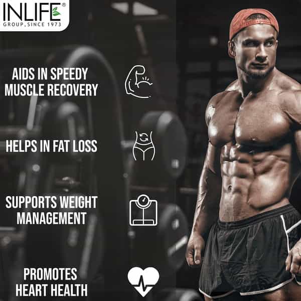 Inlife 100% Isolate Whey Protein Powder Supplement 27 Grams Protein Per Serving (Chocolate 400 Gm)