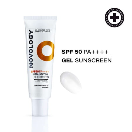 Novology Ultra Light Gel Sunscreen Spf 30 Pa+++ (50 Gm)