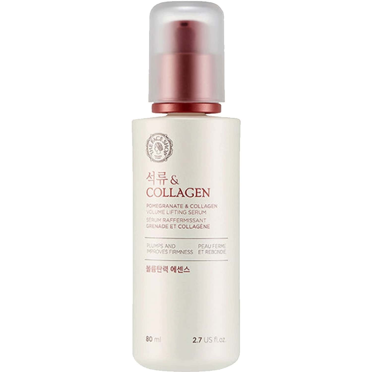 The Face Shop Pomegranate And Collagen Volume Lifting Serum- 80 Ml