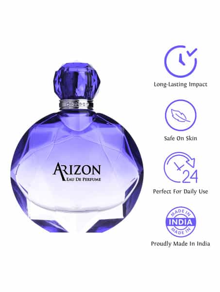 Sweet Heart Arizon Perfume Blue Long Lasting Eau De Perfume 100Ml