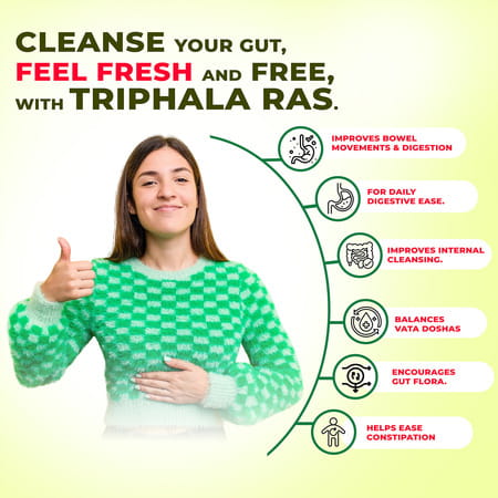 Jeena Sikho Triphala Ras Juice | Triphala Juice | Immunity Constipation Acidity - 30 Ml (Pack Of 3)