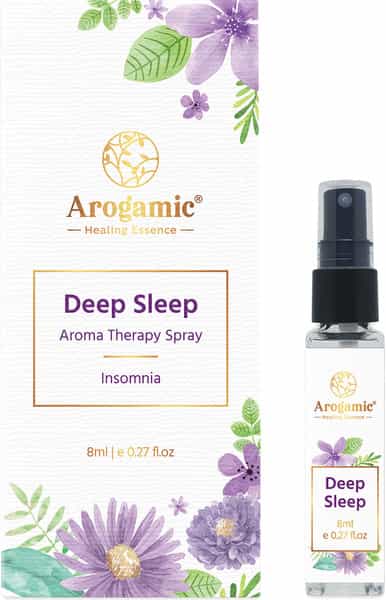 Arogamic Deep Sleep Aromatherapy Spray For Insomnia 8 Ml