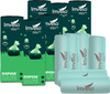 Imvelo 100% Compostable Garbage Bag | 6 Rolls (15 Bags/Roll) | Dustbin/Trash Bag (19 X 21 Inches)