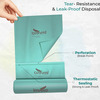 Imvelo 100% Compostable Garbage Bag | 6 Rolls (15 Bags/Roll) | Dustbin/Trash Bag (19 X 21 Inches)