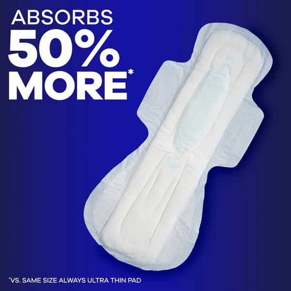 Always Maxi Overnight - Extra Heavy - 54 Ct.