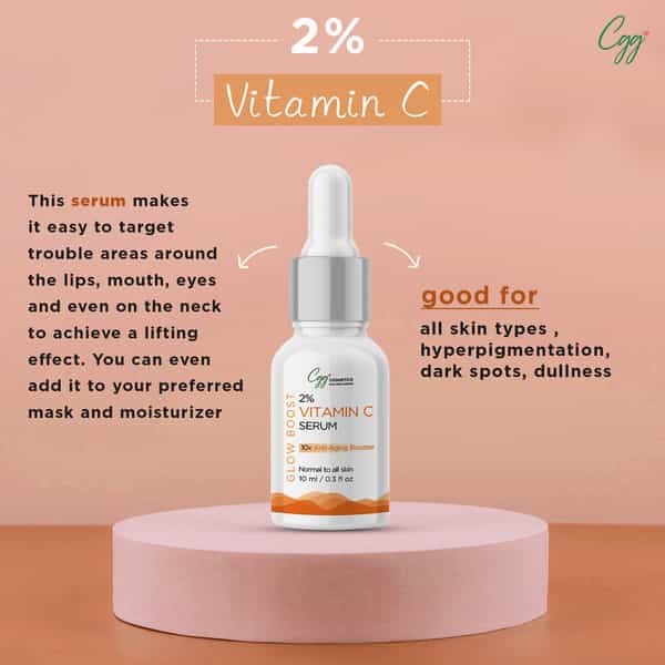 Cgg Cosmetics |Set Of 6 Face Serums | Glowing, Hydrated, Clear, Acne Free, Plump Skin | 10Ml Each