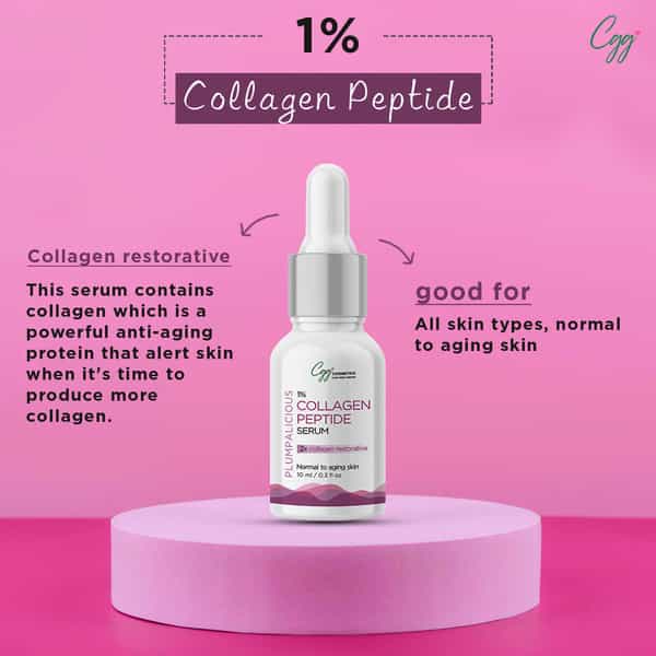 Cgg Cosmetics |Set Of 6 Face Serums | Glowing, Hydrated, Clear, Acne Free, Plump Skin | 10Ml Each