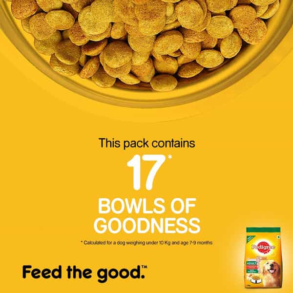 Pedigree Dog Food Adult 100% Vegetarian 1.2 Kg