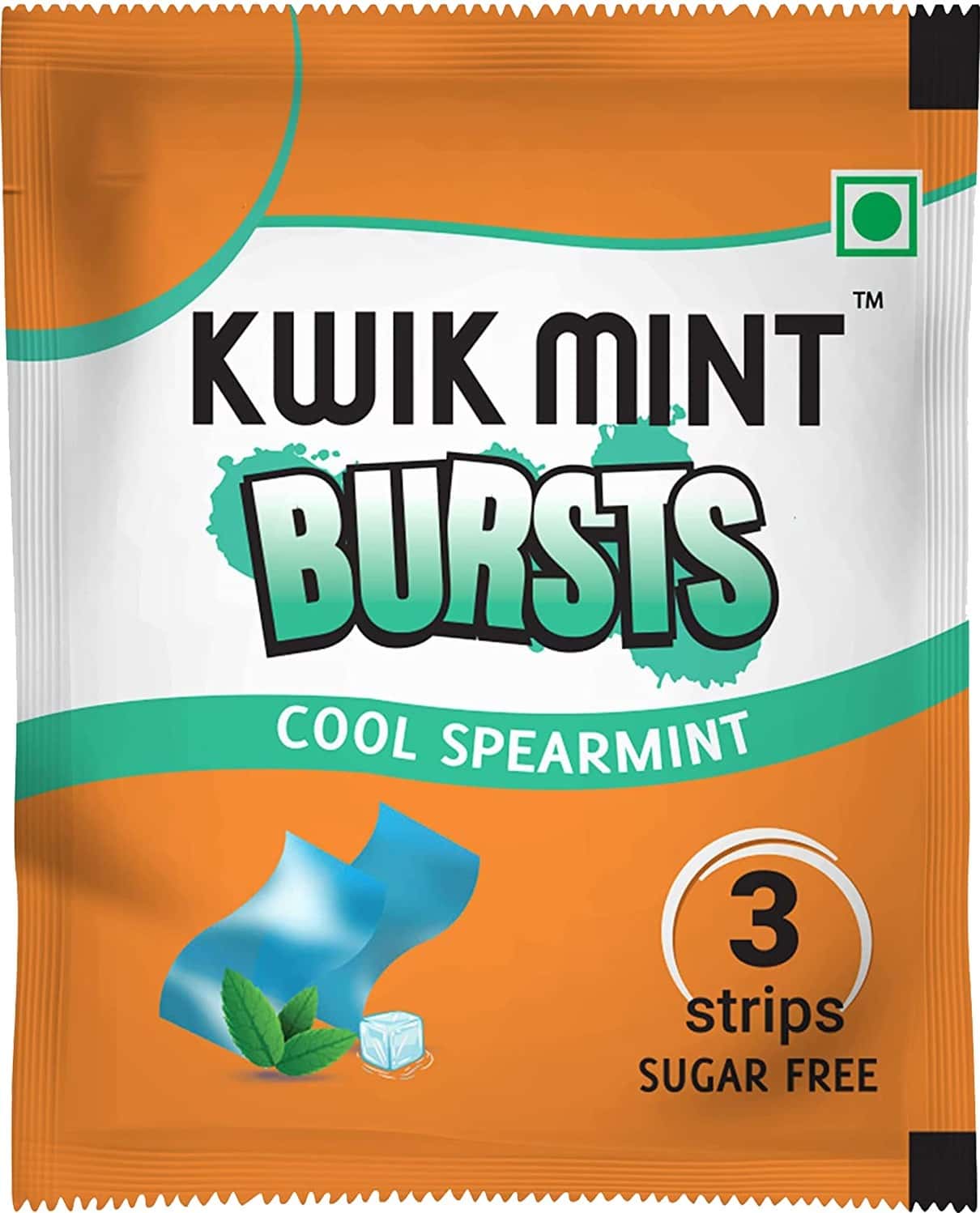 Buy KWIK MINT INSTANT ACTION MOUTH FRESHENER SPEARMINT STRIPS PACK OF