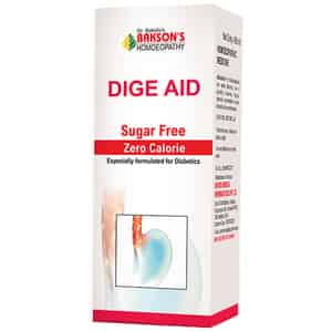 Baksons Homoeopathy Dige Aid Syrup Sugar Free 450 Ml