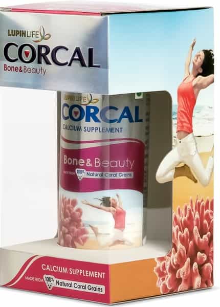 Corcal Bone & Beauty Calcium Supplement Bottle Of 50