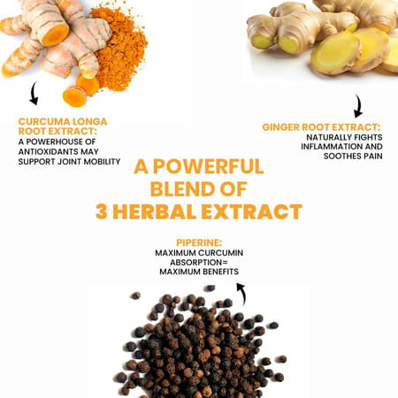 Carbamide Forte Curcumin With Piperine Turmeric Powder Ginger For Immunity 60 Tablets