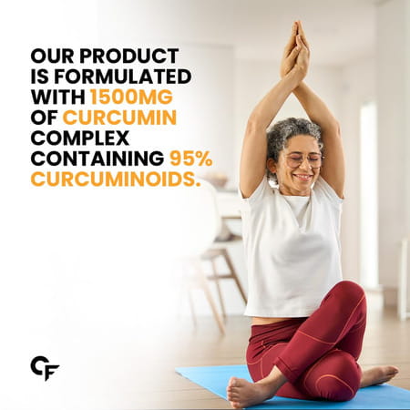 Carbamide Forte Curcumin With Piperine Turmeric Powder Ginger For Immunity 60 Tablets