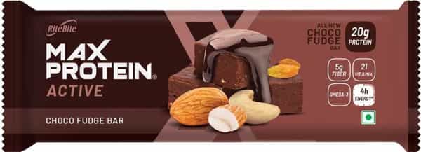 Ritebite Max Protein Active Choco Fudge Protein Bar 75G - Pack Of 1 