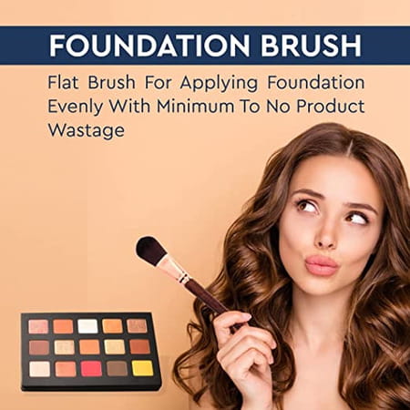 Gubb Foundation Brush For Face Makeup | Wooden Makeup Brush Single