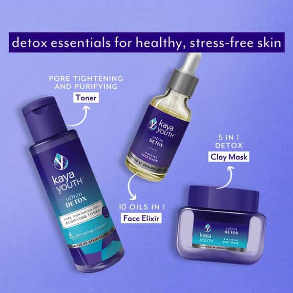 Kaya Youth Urban Detox 10 Oils In 1 Face Elixir - 30Ml