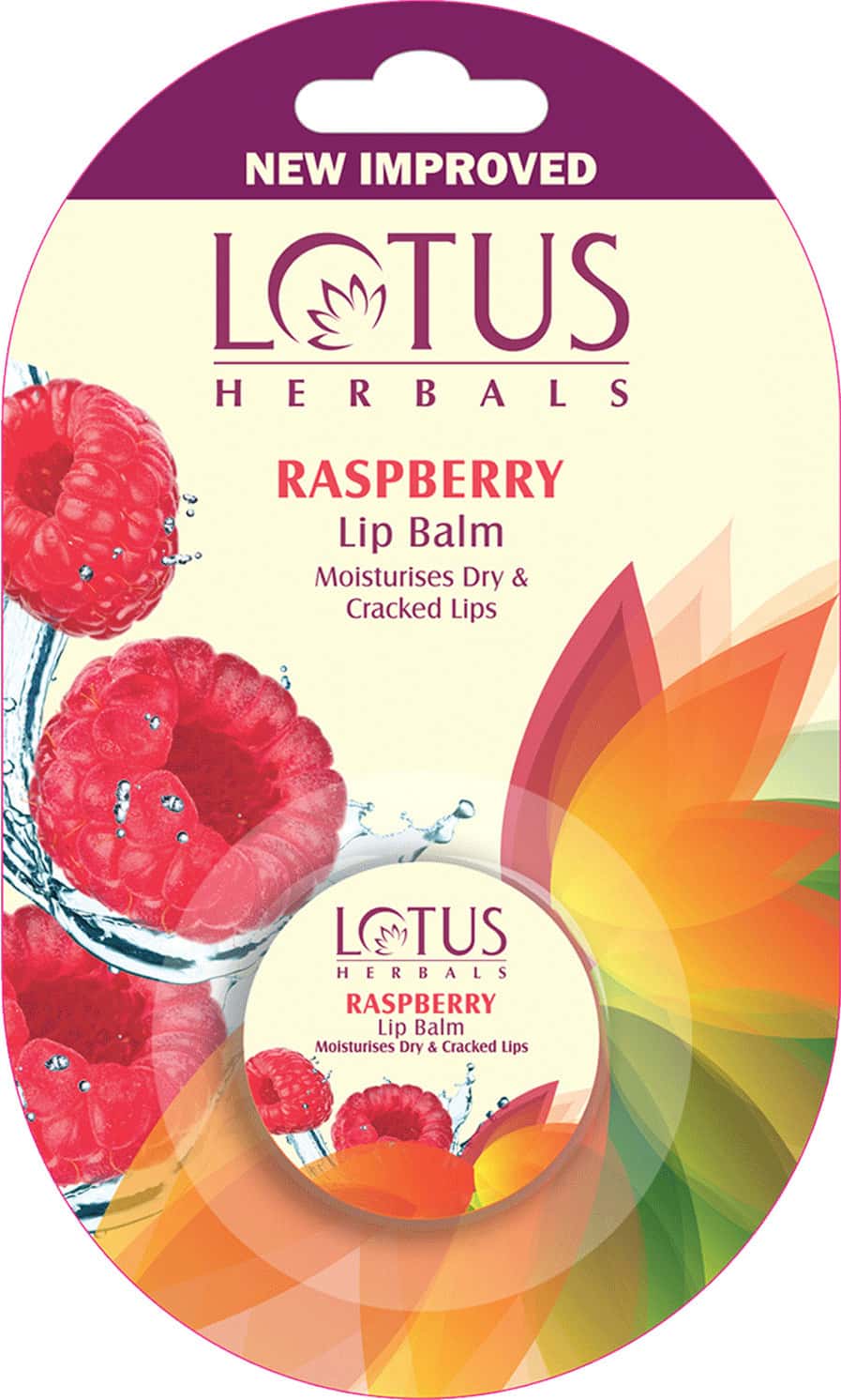 Lotus Herbals Lip Balm Raspberry - 5 G