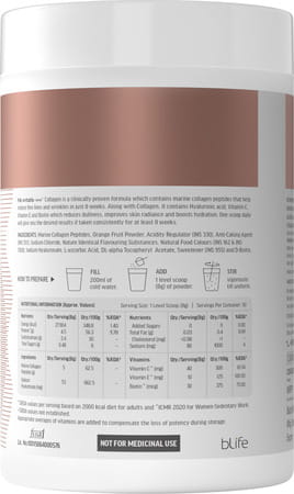 Hk Vitals Skin Radiance Marine Collagen Supplement (Watermelon| 400G) |Vitamin C| E