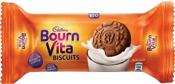 Cadbury Bournvita Biscuits - Cookies With Pro Health Vitamins 46.5 G Pouch