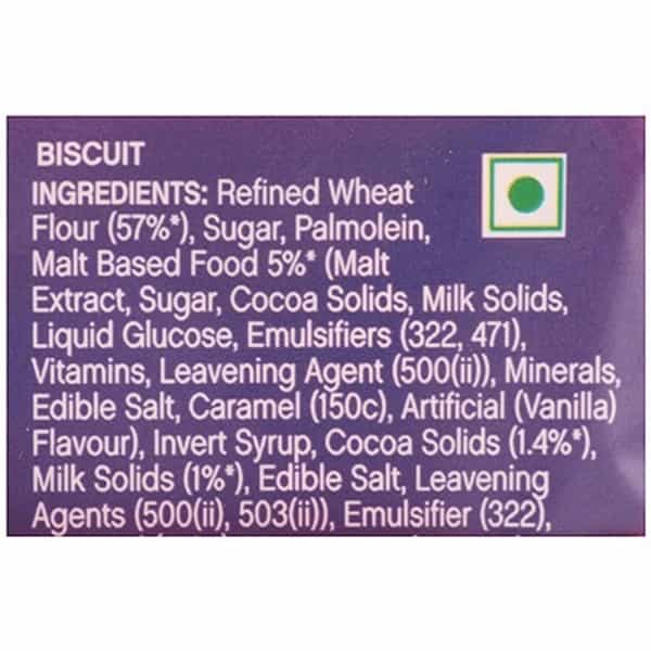 Cadbury Bournvita Biscuits - Cookies With Pro Health Vitamins 46.5 G Pouch