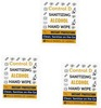 Control D Alcohol Hand Wipes - 50 Wipes