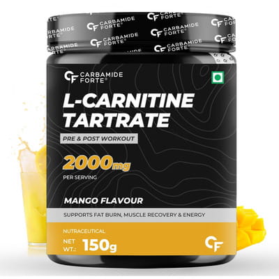 Buy CARBAMIDE FORTE L CARNITINE POWDER | INTRA WORKOUT & POST WORKOUT SUPPLEMENT