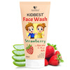 Healthbest Kids Face Wash With Organic Strawberry Nourishing & Brightening Daily Cleanser - 100ml