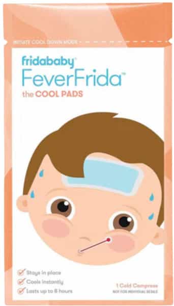 Frida Baby Feverfrida Cool Pads Baby Cooling Fever Relief Pads Blue 5 Count
