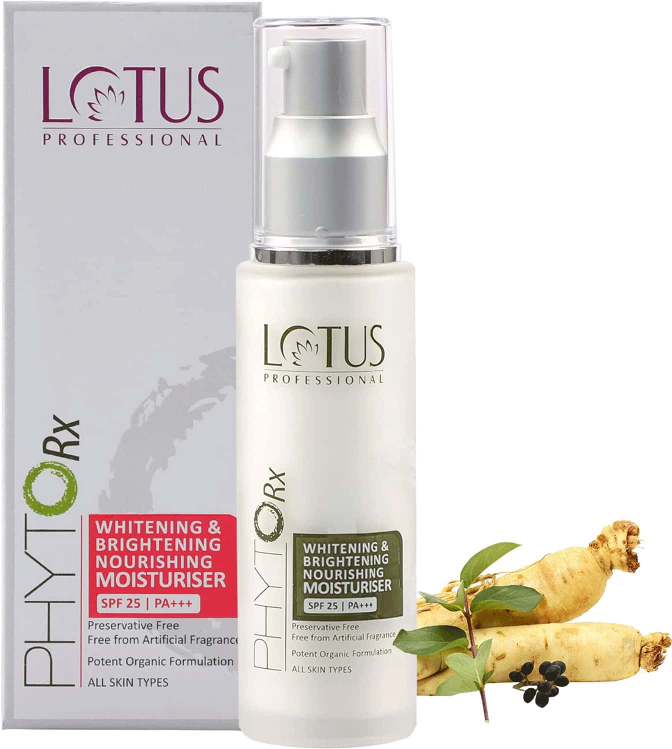 Lotus Professional Phytorx Whitening & Brightening Nourishing Moisturiser Spf 25 50 Ml