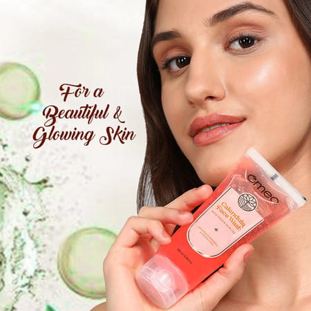 Omeo Calendula Face Wash With Neem & Aloe Vera Face Wash | Anti Acne & Oil Control - 100ml