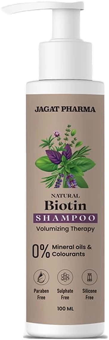 Jagat Pharma Natural Biotin Shampoo 100 Ml