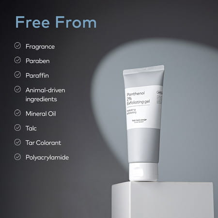 The Face Shop Alltimate Panthenol 2% Exfoliating Gel Scrub | Aha/Bha/Lha/Pha - 150ml