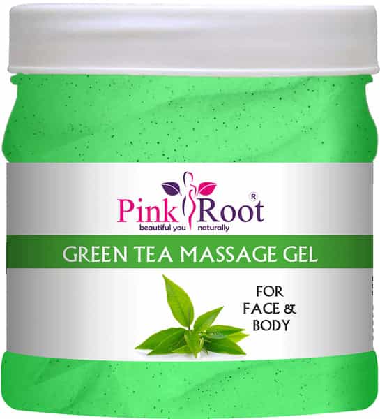 Buy PINK ROOT GREEN TEA MASSAGE GEL 500ML Online & Get Upto 60 OFF at PharmEasy