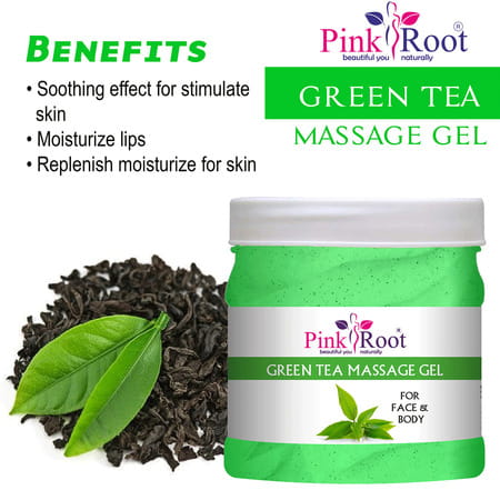 Pink Root Green Tea Massage Gel 500Ml