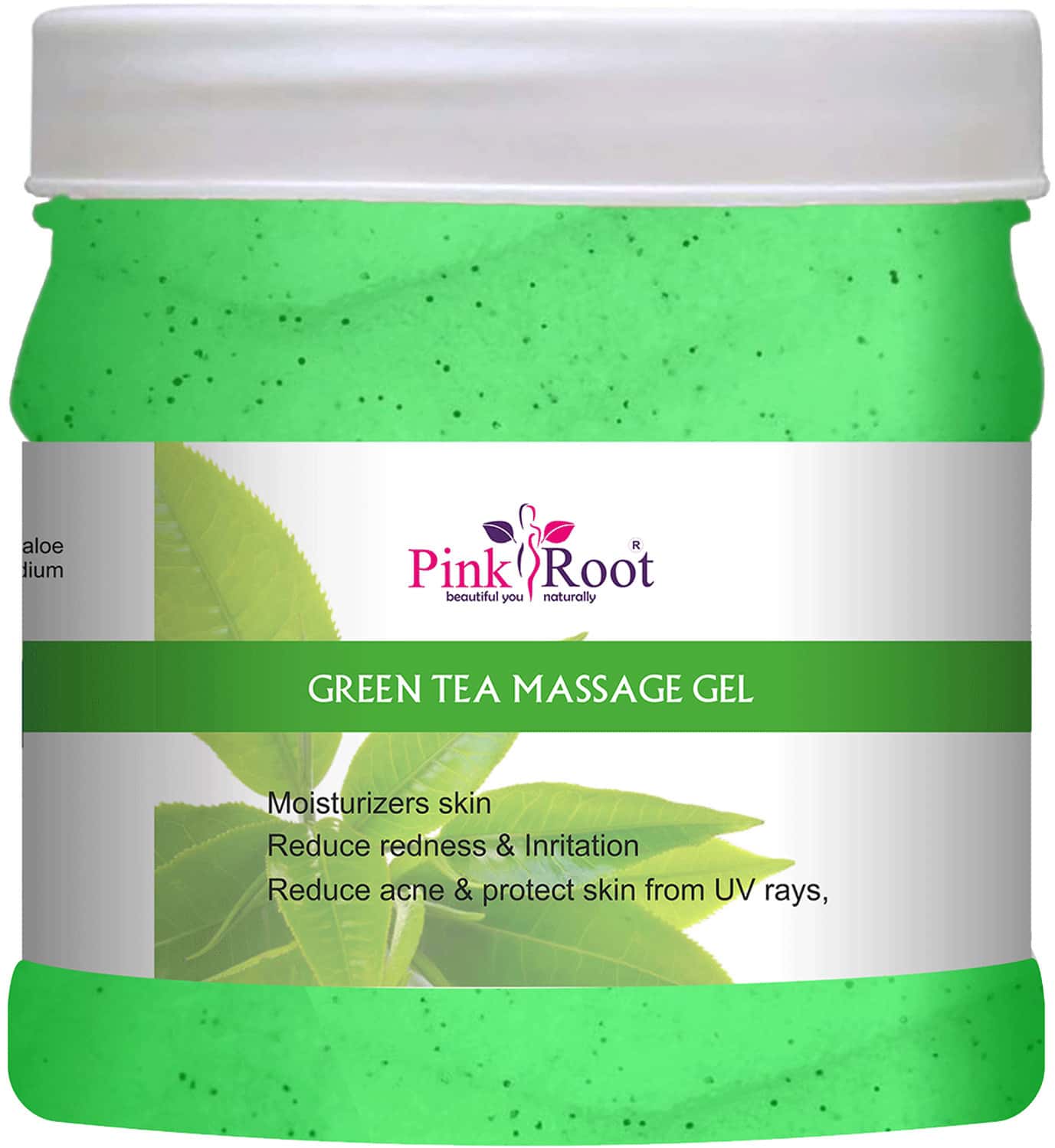 Buy PINK ROOT GREEN TEA MASSAGE GEL 500ML Online & Get Upto 60 OFF at PharmEasy
