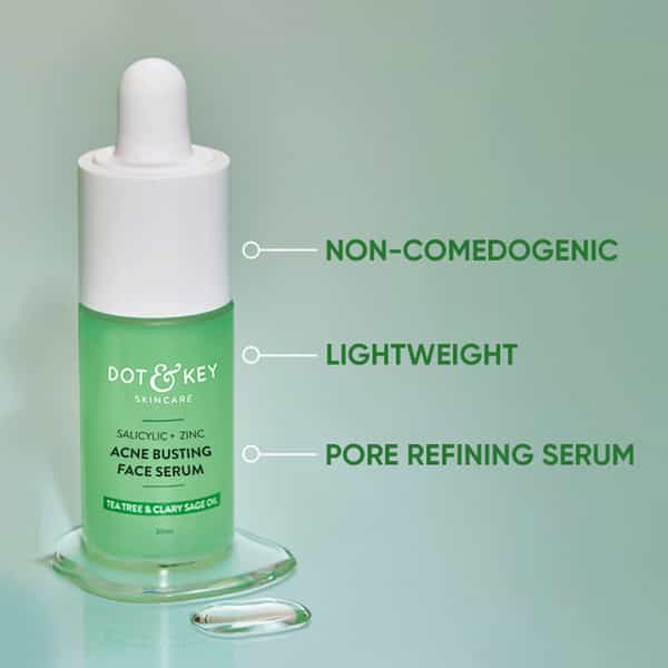 Dot & Key Acne Busting Zinc + Salicylic Face Serum 30Ml