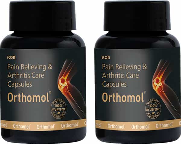 Orthomol Ayurvedic Pain Relief 60 Capsules (Pack Of 2)