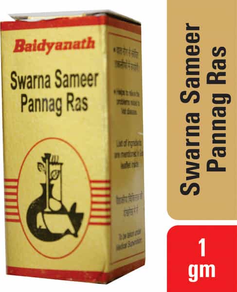 Baidyanath Asli Ayurved Swarna Sameer Pannag Ras (S.y) 1 G
