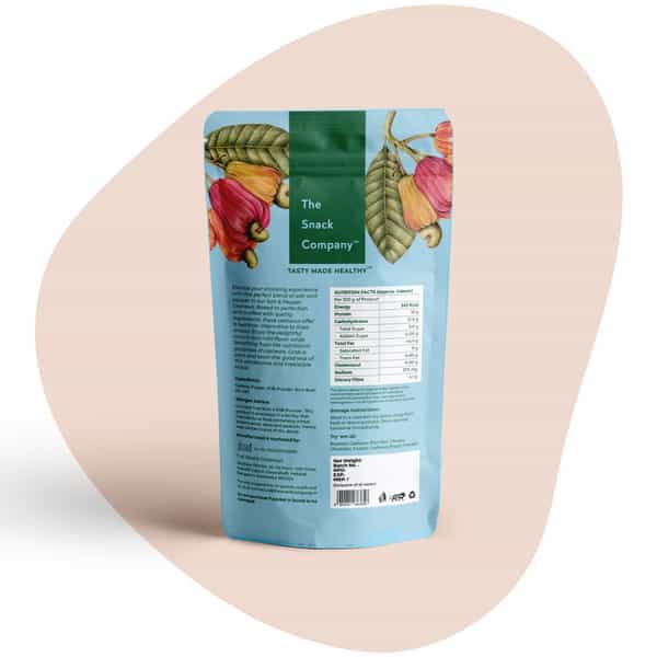 The Snack Company Roasted Cashews - Salt & Pepper 100G X Pack Of 2